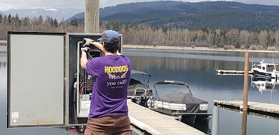 Hoodoos Electrical o/b Brian MacDonald logo
